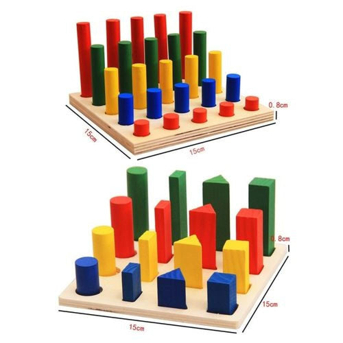 Wooden Teaching Aid Combination 8 Sections