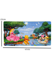 Wooden Jigsaw Puzzle Board Princess Winnie Mickey Mouse 120 Pcs