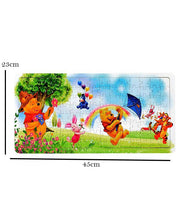 Wooden Jigsaw Puzzle Board Winnie The Pooh 120 Pcs