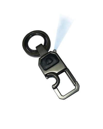 Stylish Metal key chain With Led Light