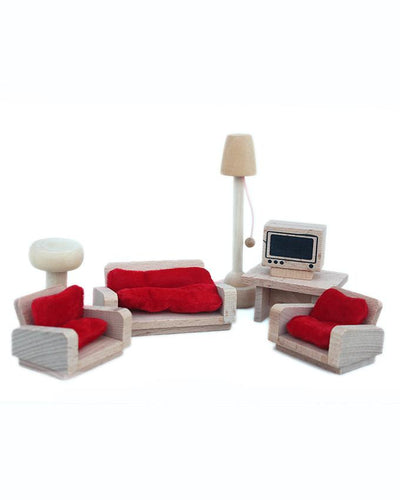 Dollhouse Wooden Furniture- Classic Lounge