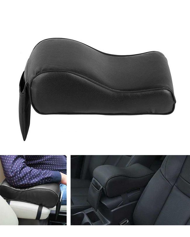 Universal Car Center Console Armrest Cushion PU Leather