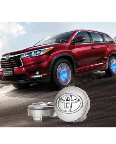 Car Led Hub Cap Lamp Ice Blue - Toyota