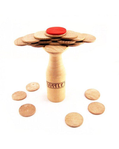 Wooden Bottle Challenge Match Game