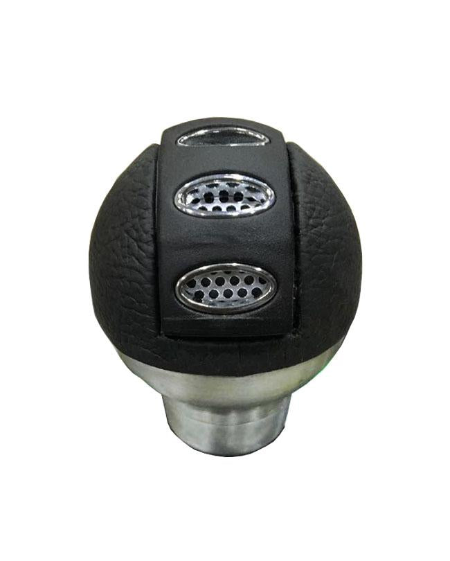 Gear Knob - Black & Silver