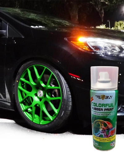 Rubber Spray Paint for All Cars - Green