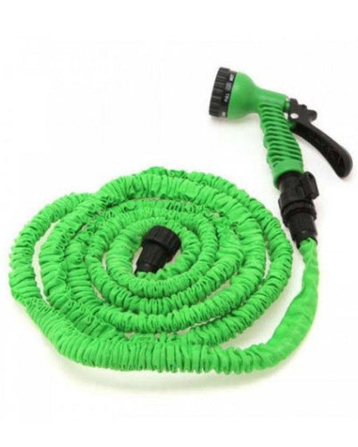 Magic Hose Water Pipe For Garden & Car Wash - 75ft - Green