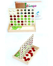 Wooden Bingo game- Indoor Game-Kids