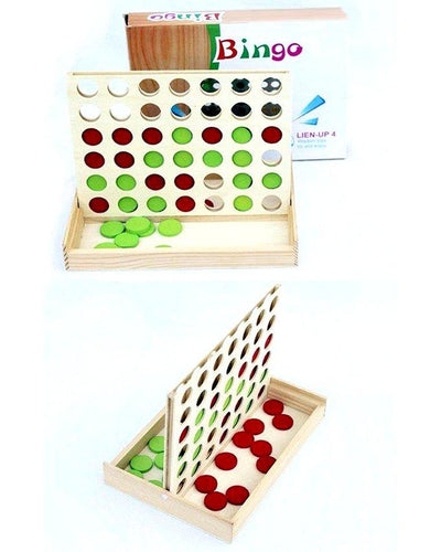 Wooden Bingo game- Indoor Game-Kids