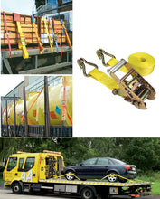 2" Inch X 33 Feet Ratchet Strap W/ Wire Hook
