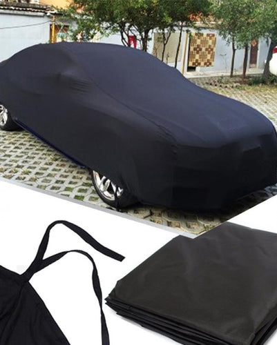 Pvc Material Black Car Top Cover - Small
