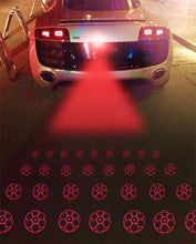 FootBalls Shape Anti-Collision Led Laser Fog Lamp,Running Tail Light-12V For All Bikes & Cars