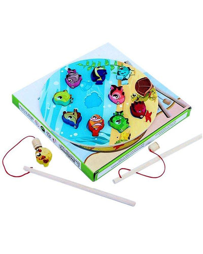 Wooden Fishing Game For Kids