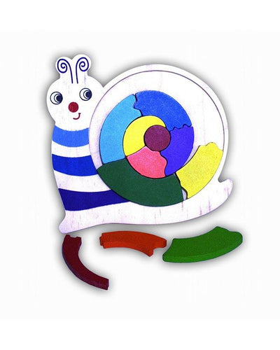Wooden Colorful Snail Board For Kids