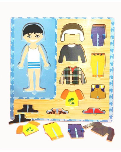 Wooden Boy Dress Board