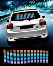 Car Sticker Music Rhythm LED Flashlight - Multicolor