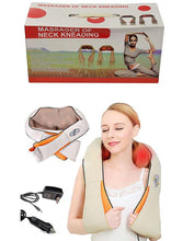 Multifunction Neck Kneading Massager With Heat - Beige