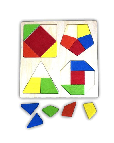 Wooden Shapes Medium Block Board