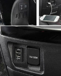 In Dash Car Mobile Fast Charger 2.1 A /1.2A 2 Slots - Honda