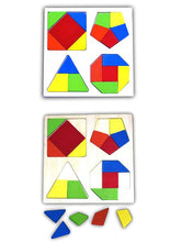 Wooden Shapes Medium Block Board