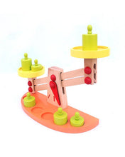 Wooden Montessori Teaching Toy Balance Scale