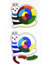 Wooden Colorful Snail Board For Kids