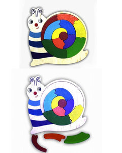 Wooden Colorful Snail Board For Kids