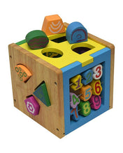 Digital Shape Wisdom Box Wooden Toy