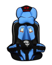 Portable Kids Cushion Car Seat - Blue