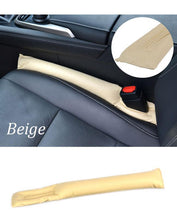 PU Leather Car Seat Gap Leakage Filler Soft Pad - BEIGE