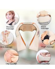 Multifunction Neck Kneading Massager With Heat - Beige