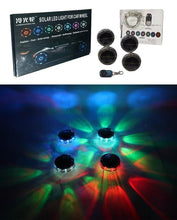 7 Color Waterproof Solar Energy LED Flash Light For Car Rim