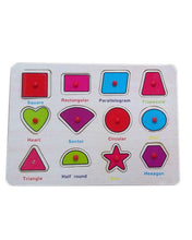 Wooden geometric Shapes board For kids