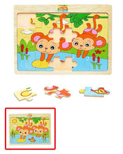 Wooden Monkeys Puzzle Board