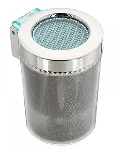 LED Ashtray With Multicolor LED Type-R For All Cars - Silver