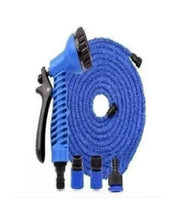 Magic Hose Water Pipe For Garden & Car Wash - 75ft - Blue
