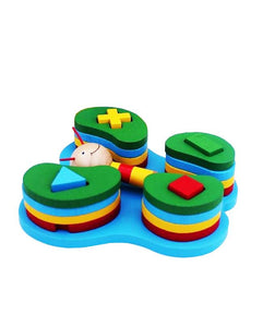 Wooden Colorful Butterfly Shapes Toy