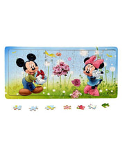 Wooden Jigsaw Puzzle Board Mickey & Minnie Mouse 120 Pcs