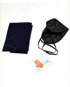 Pack of 3 - Comfort Neck Pillow, Eye Shade Mask, Ear Plugs
