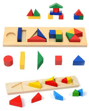 Wooden Montessori Teaching Aids 14PCS Set Educational Toy
