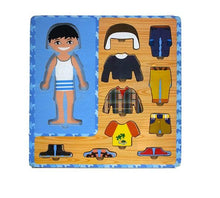 Wooden Boy Dress Board