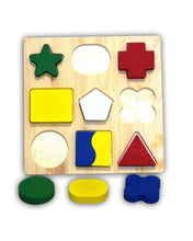 Wooden Shapes Small Block Board