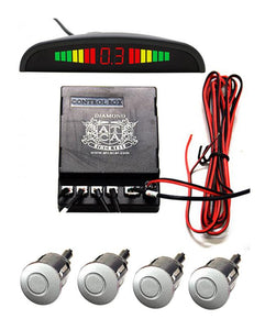 Reverse Parking Sensors With 4 Sensors - Silver