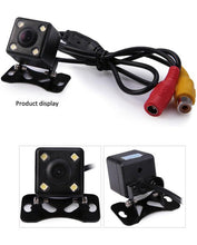 Rear View Camera For Cars 4 LED Night Vision