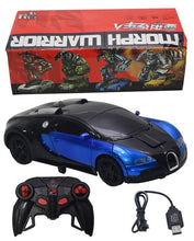 Remote Control Transformer Car Robot Toy With Lights and Sound