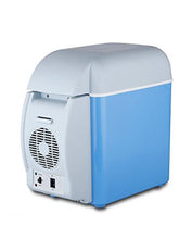 7.5L 12V Mini Cool Hot Food Refrigerator For Cars Blue