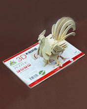 3D Wooden Learning Educational DIY Puzzle For Kids - Roaster