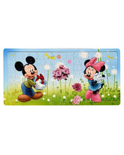 Wooden Jigsaw Puzzle Board Mickey & Minnie Mouse 120 Pcs