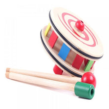 Wooden Push and Pull Toy-Rainbow Circle