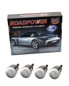 Reverse Parking Sensors With 4 Sensors - White
